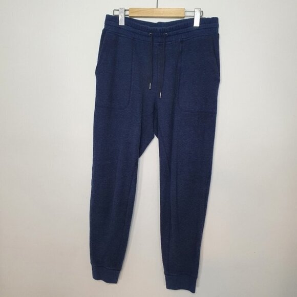 Banana Republic Ultra Soft Waffle Navy Blue Joggers Size S - Picture 1 of 6